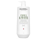 GOLDWELL-CURLS WAVES shampoo hidratante 1000 ml.-DrShampoo - Perfumaria e Cosmética